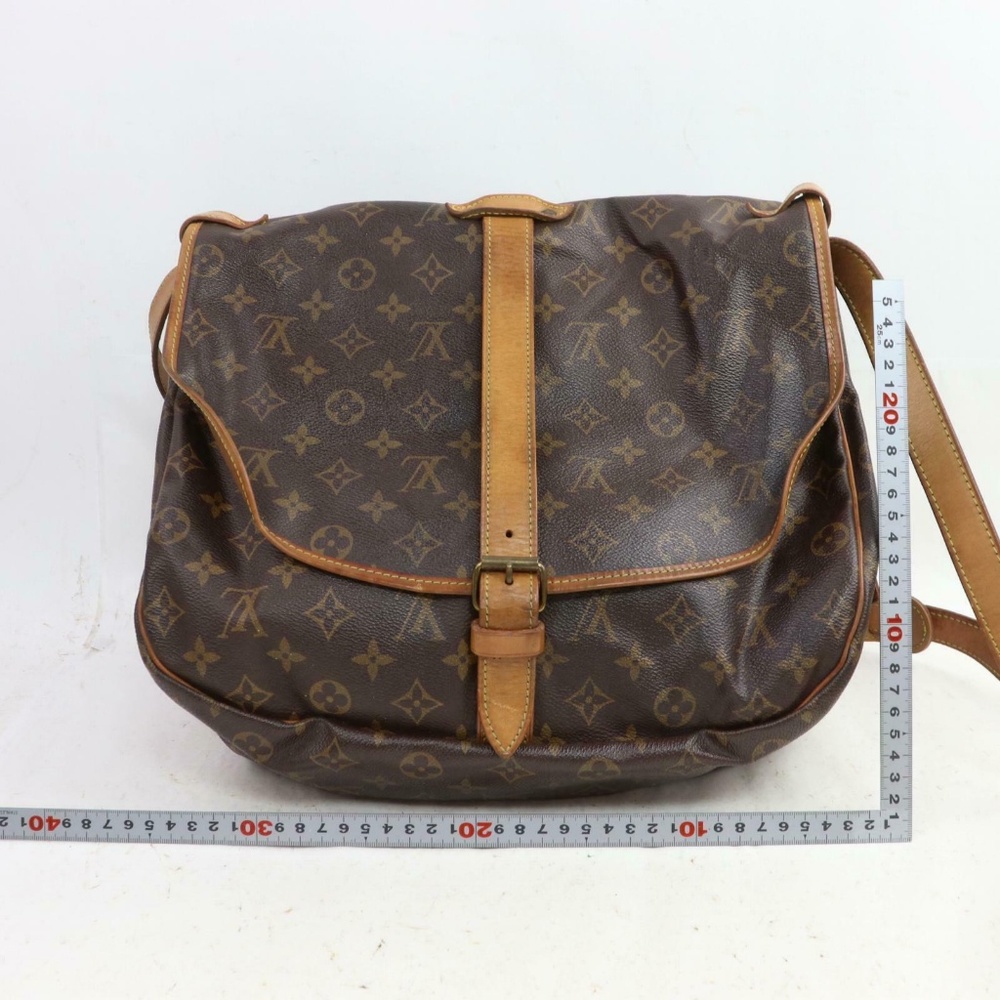 Louis Vuitton Brown Monogram Crossbody Bag - Picture 3 of 16